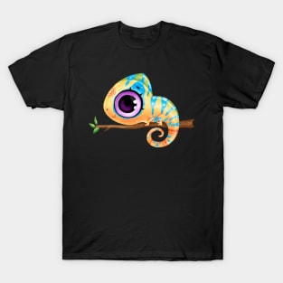 Cute colourful chameleon T-Shirt